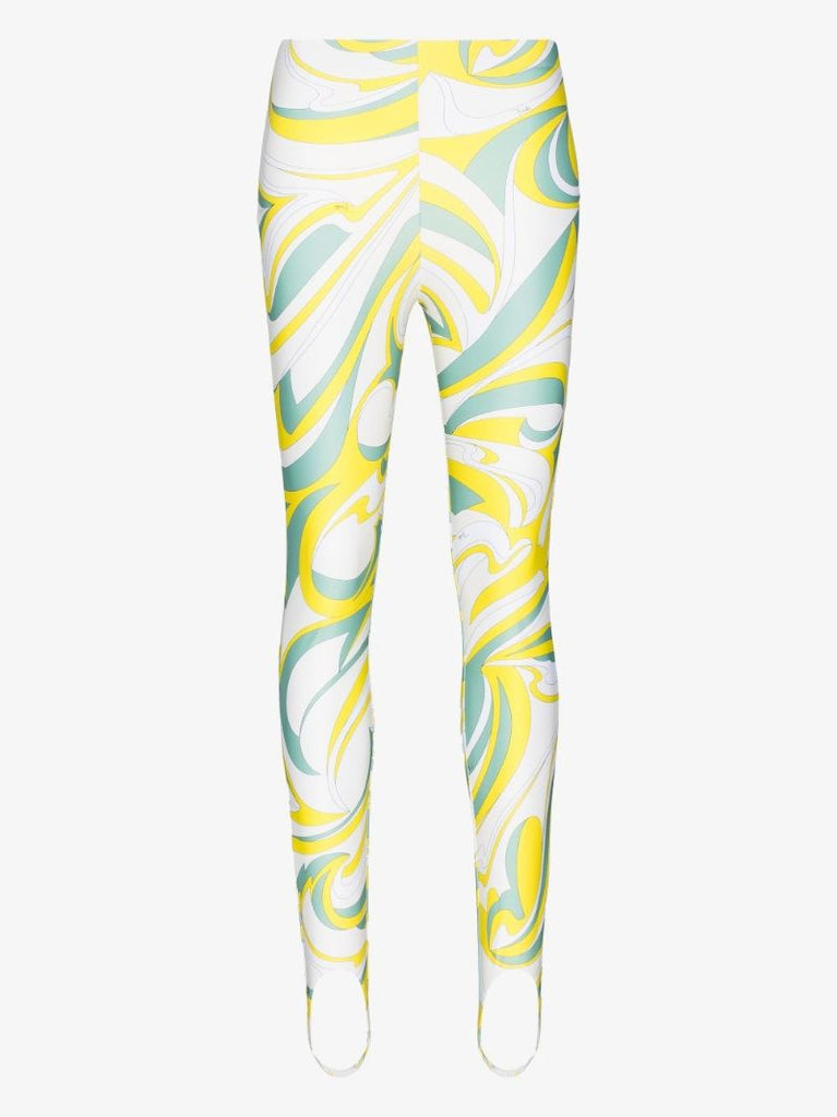 Nuages Print Stirrup Leggings