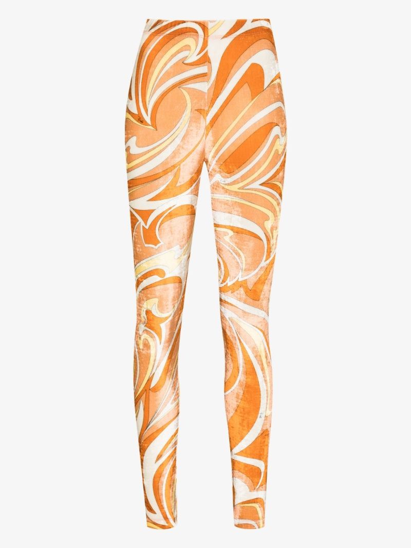 Vortici Print Leggings