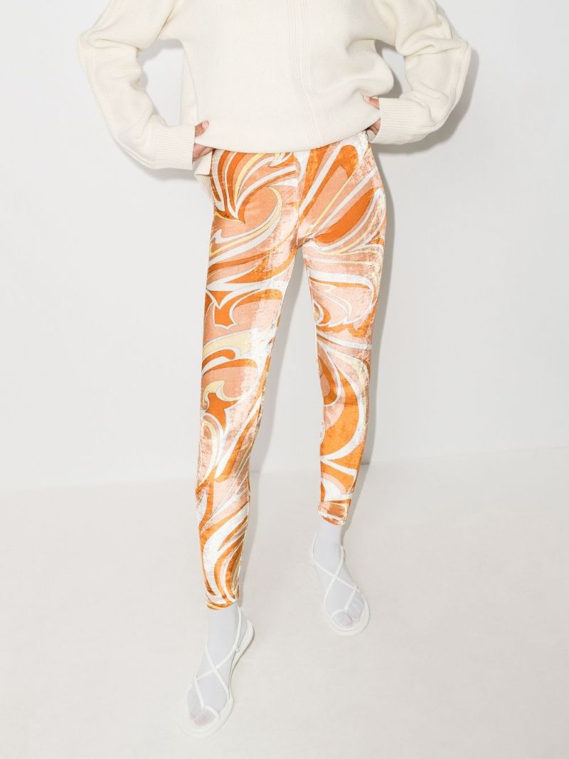 Vortici Print Leggings