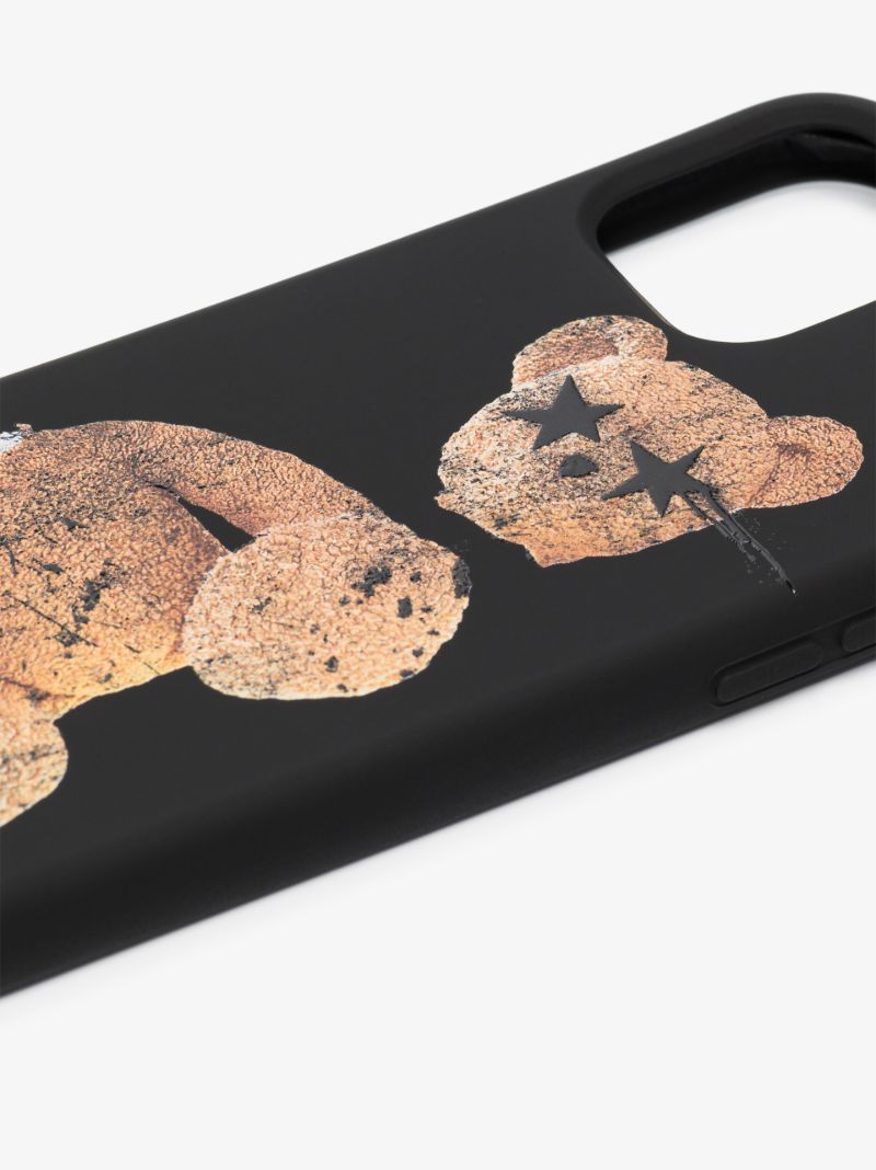 Black Sprayed Bear Iphone 12 Pro Case