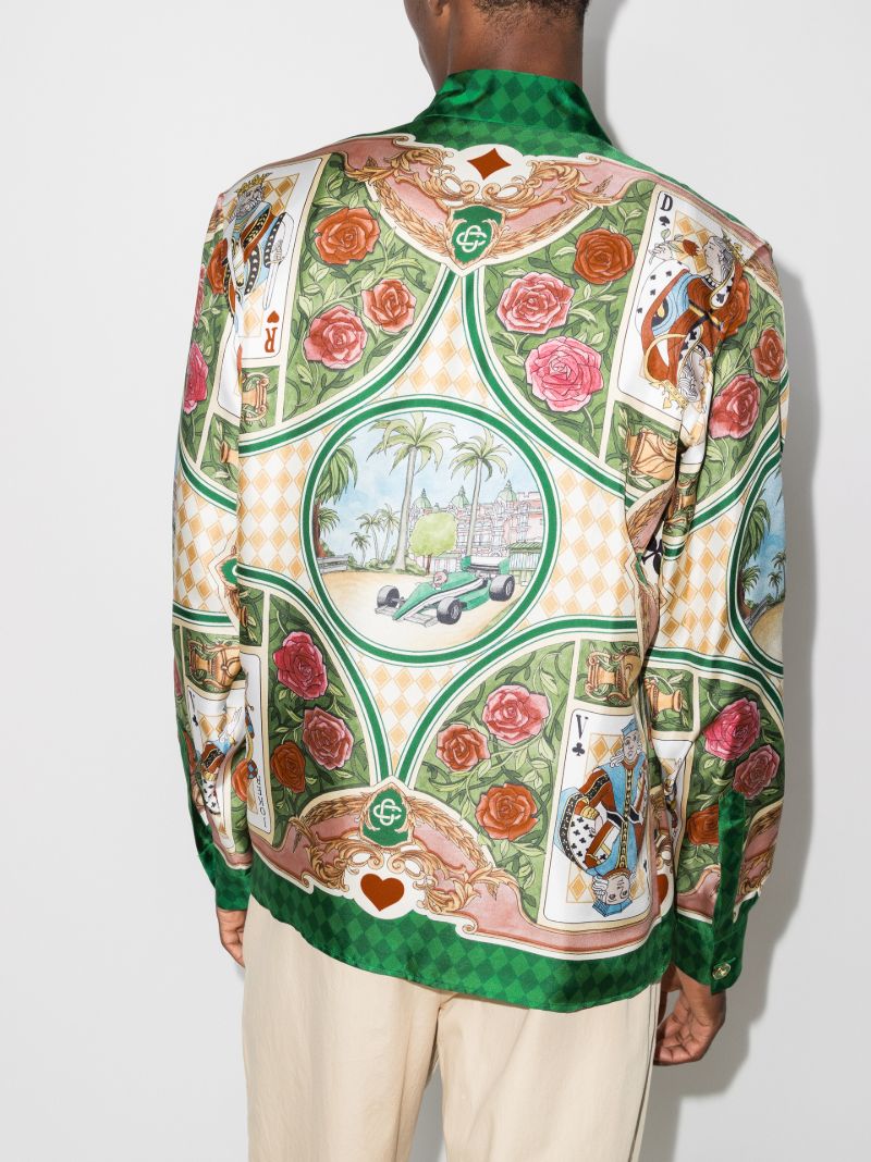 Jardin Des Cartes Silk Shirt