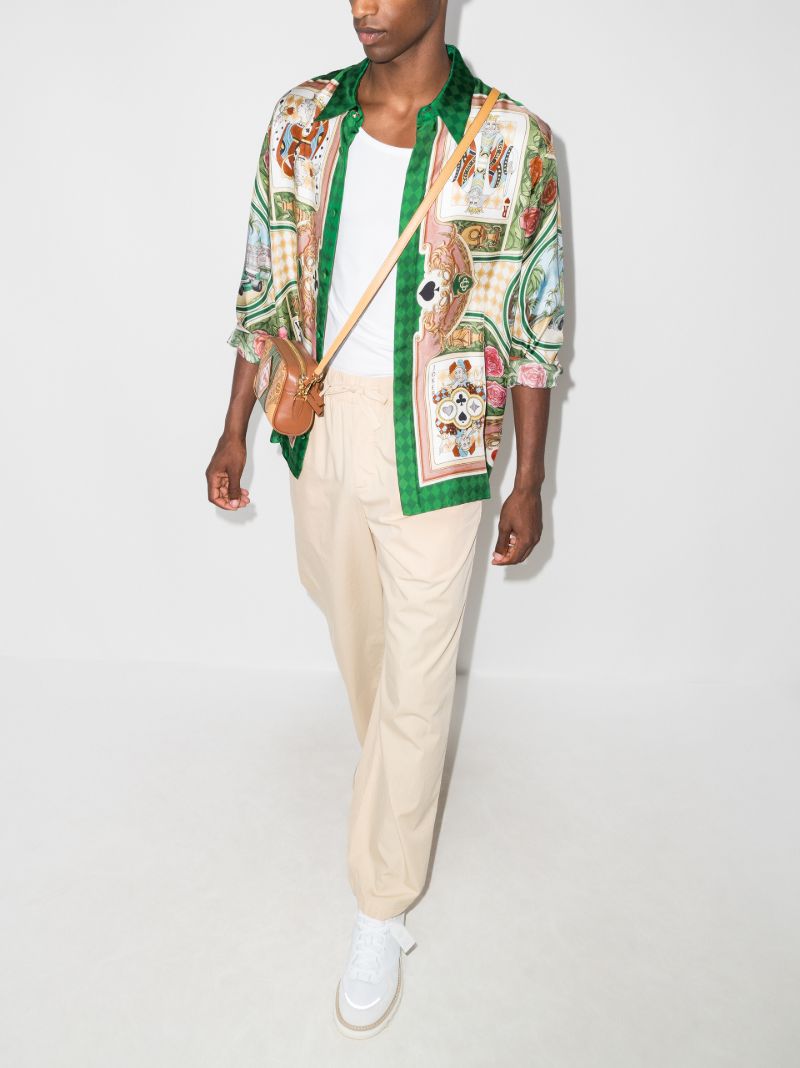 Jardin Des Cartes Silk Shirt