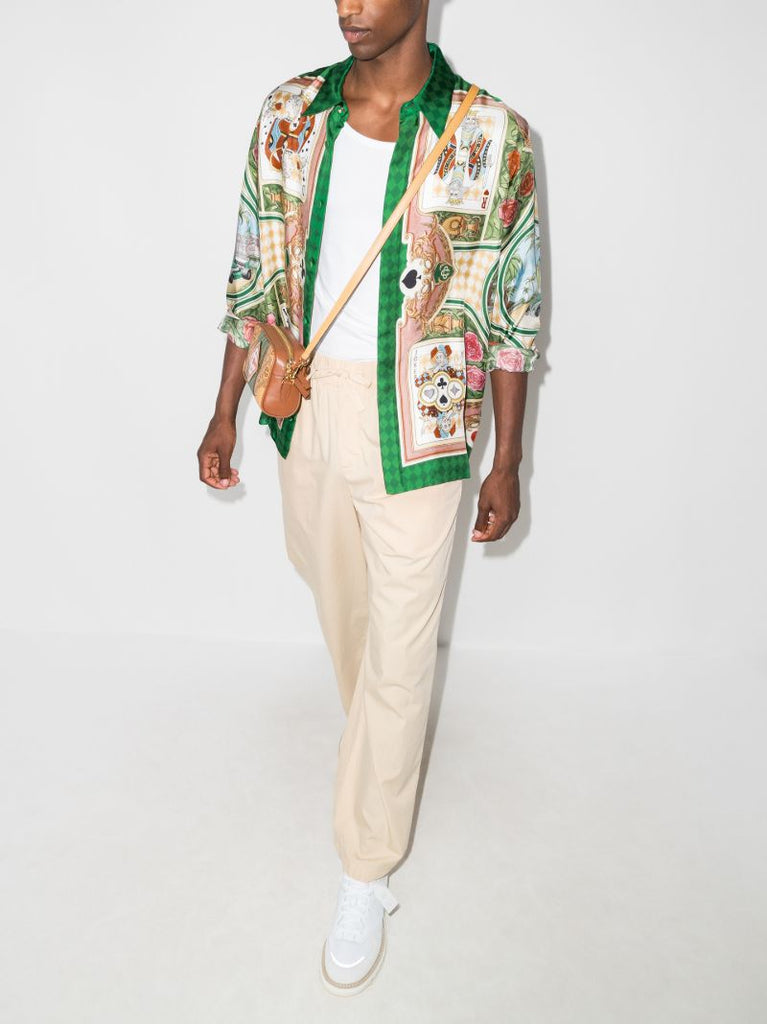 Jardin Des Cartes Silk Shirt