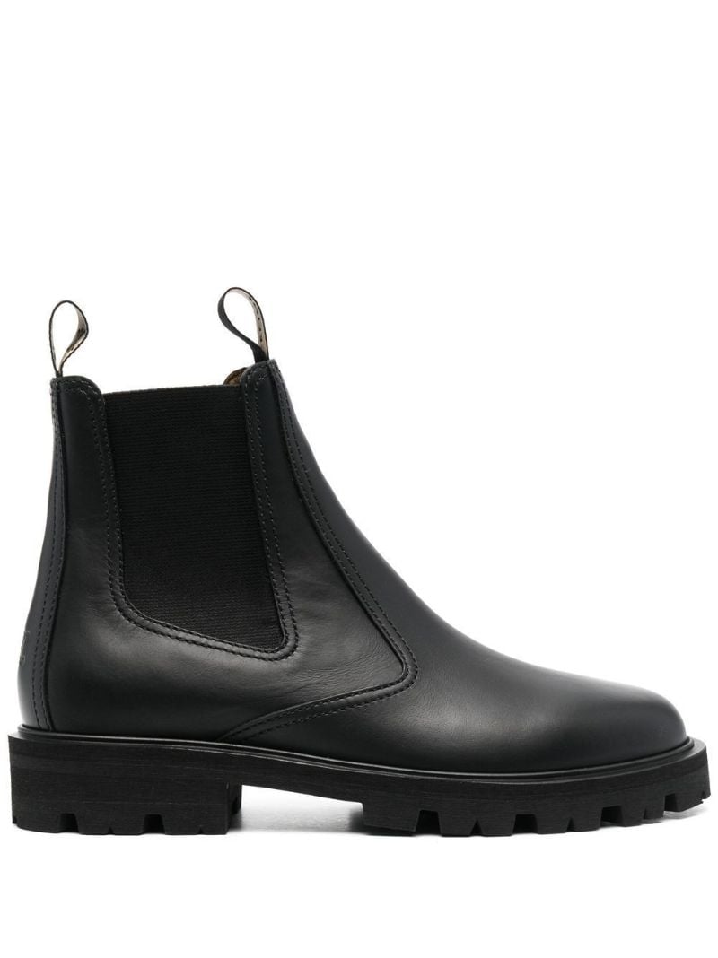 Black Margaret Chelsea Boots