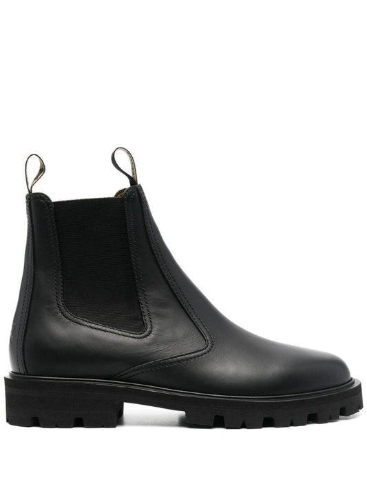 Black Margaret Chelsea Boots