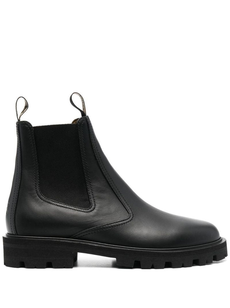 Black Margaret Chelsea Boots