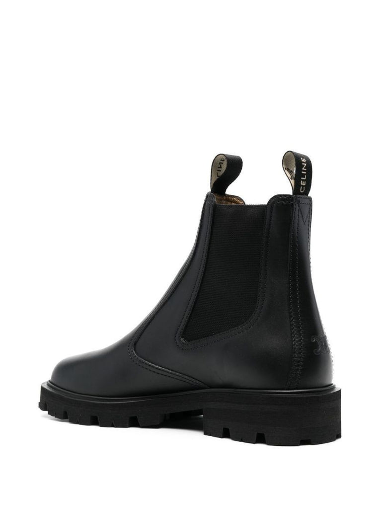 Black Margaret Chelsea Boots