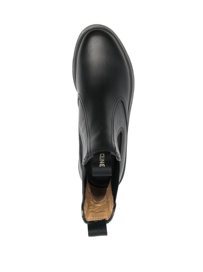Black Margaret Chelsea Boots