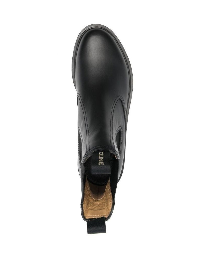 Black Margaret Chelsea Boots