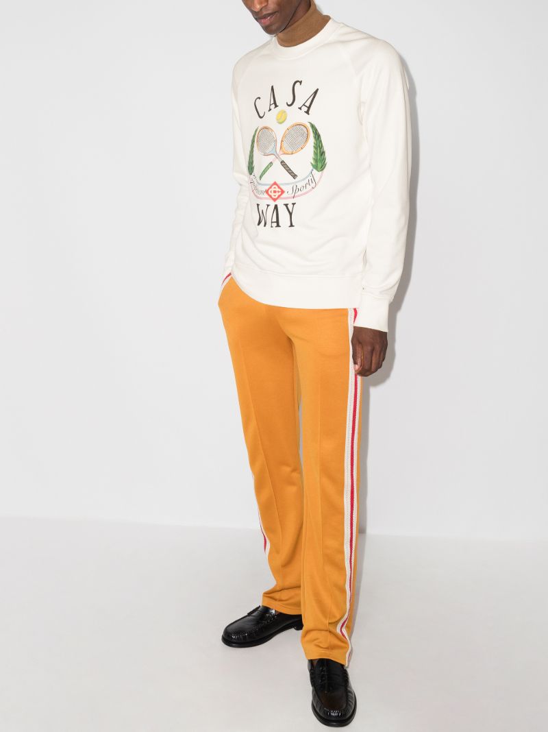 Casaway Tennis Club Print Sweatshirt