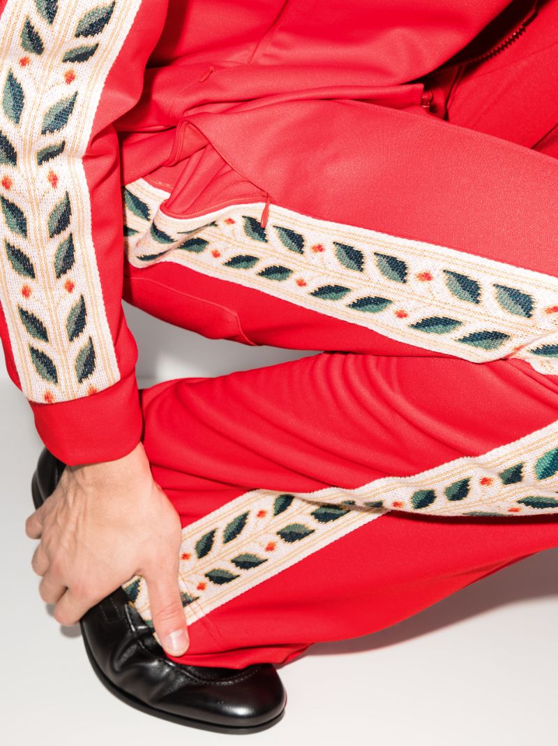 Laurel Embroidered Track Pants