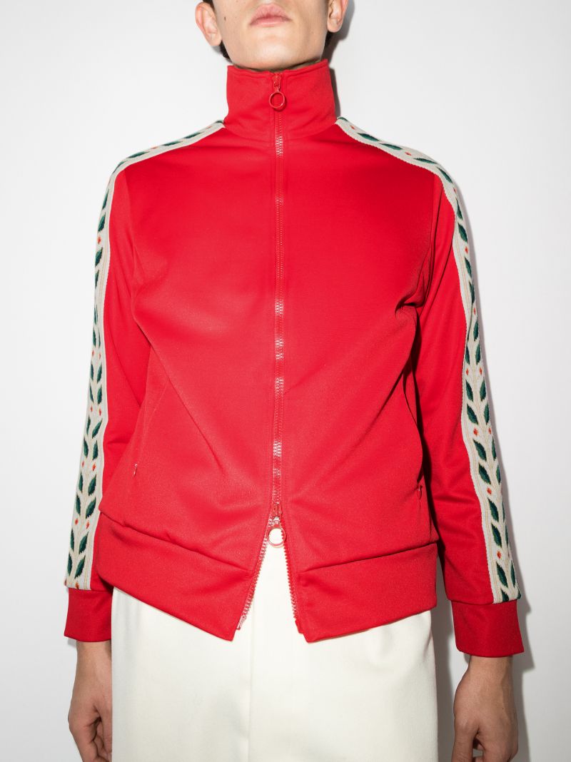 Laurel Taped Zip-up Sweater