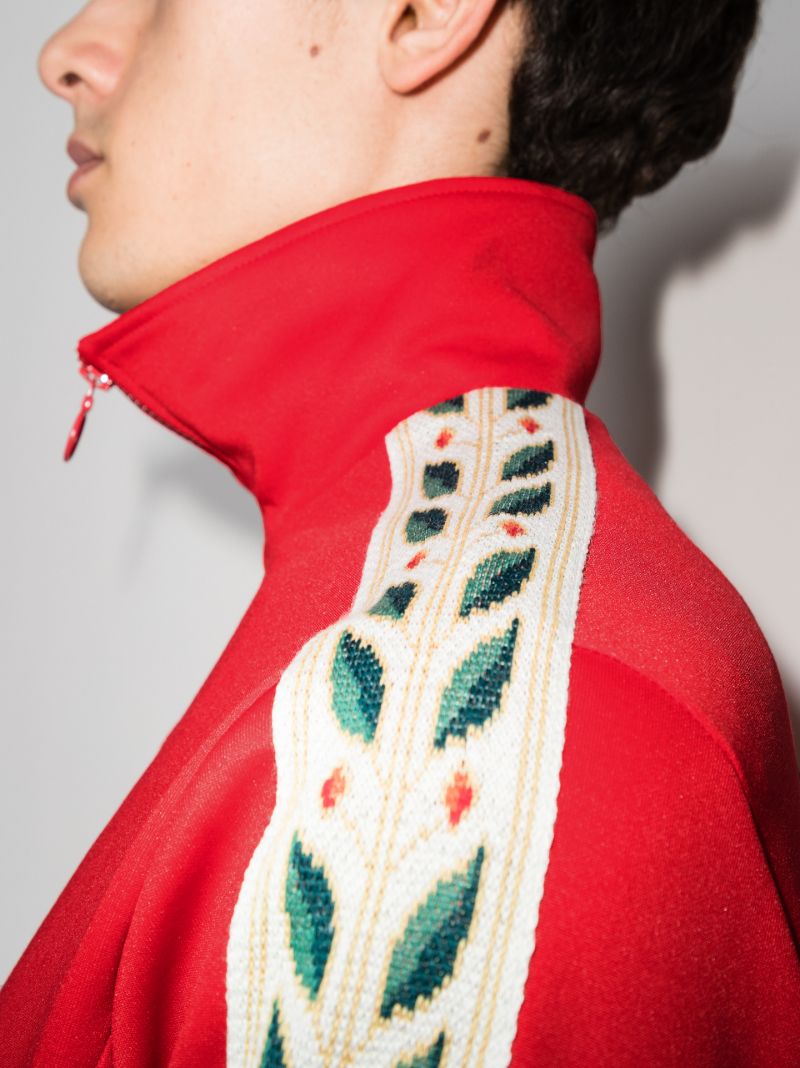 Laurel Taped Zip-up Sweater