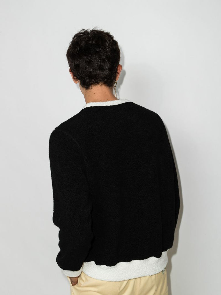 Logo Embroidered Terry Sweatshirt