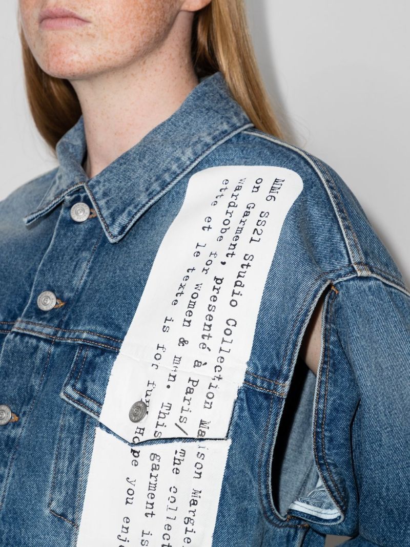 Description Print Denim Jacket