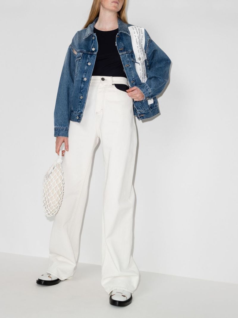 Description Print Denim Jacket