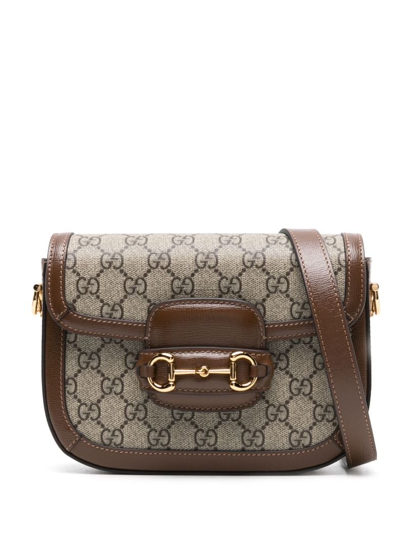 Brown Horsebit 1955 Shoulder Bag