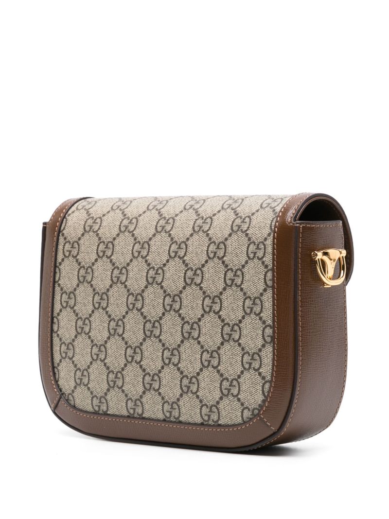 Brown Horsebit 1955 Shoulder Bag