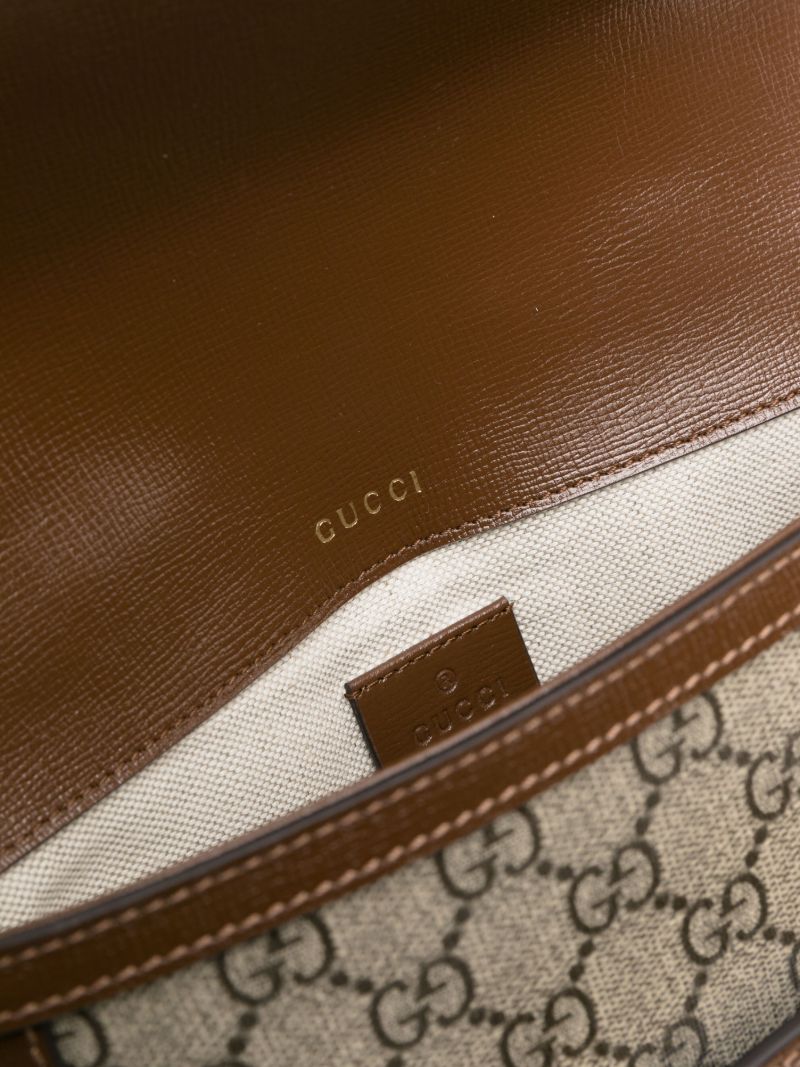 Brown Horsebit 1955 Shoulder Bag