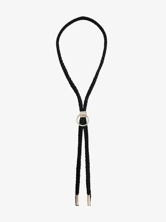 Sterling Silver Bolo Tie Necklace