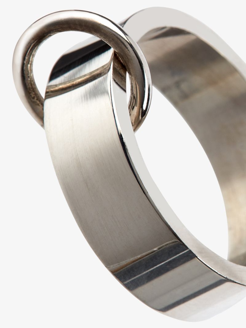 Sterling Silver Tworing Ring