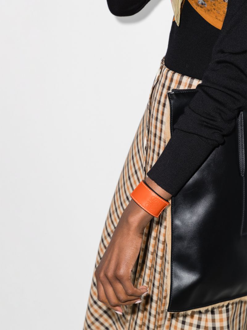 Orange Slap Logo Bracelet