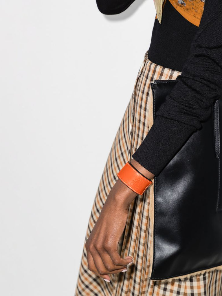 Orange Slap Logo Bracelet