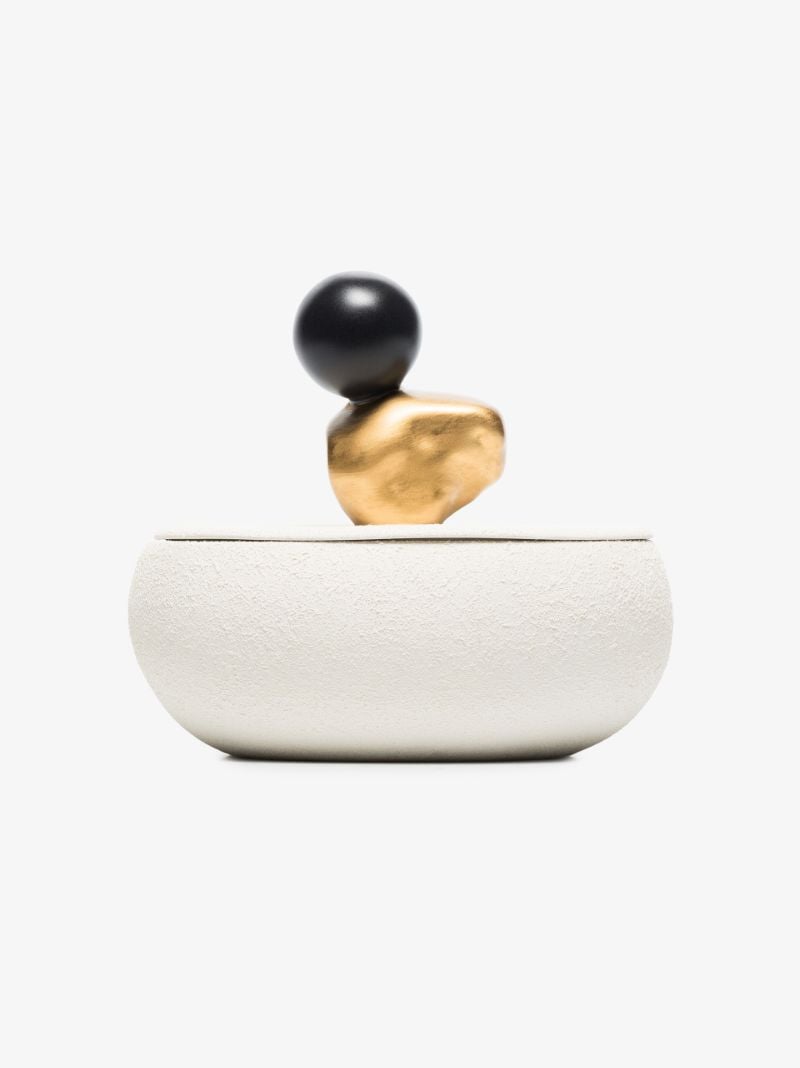 White Earthenware Jewellery Box