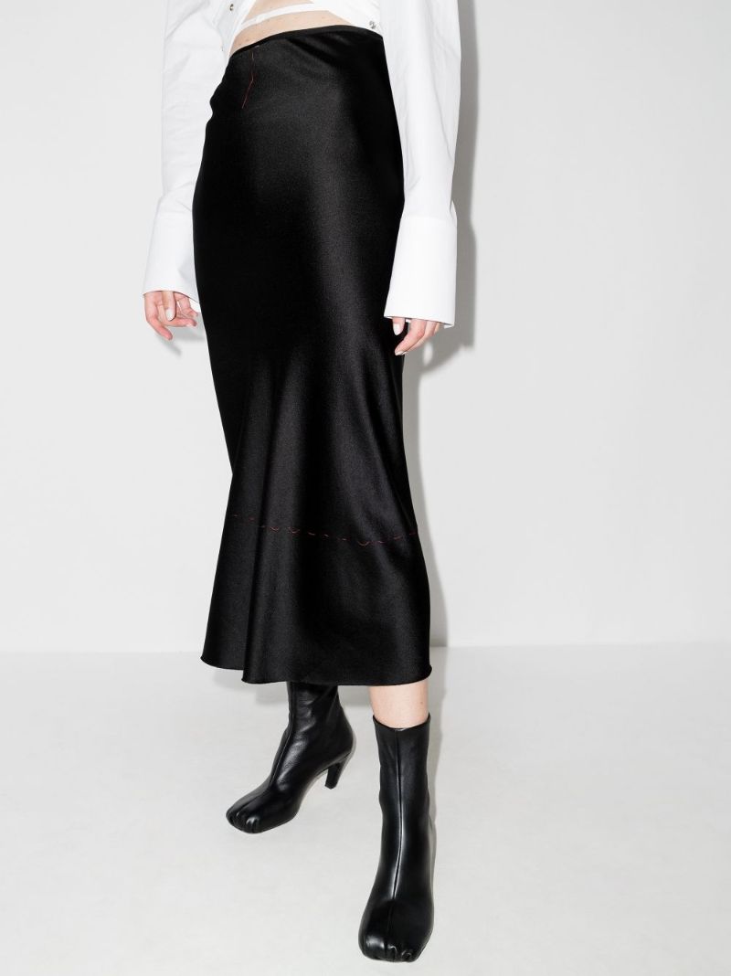 High Waist Midi Skirt