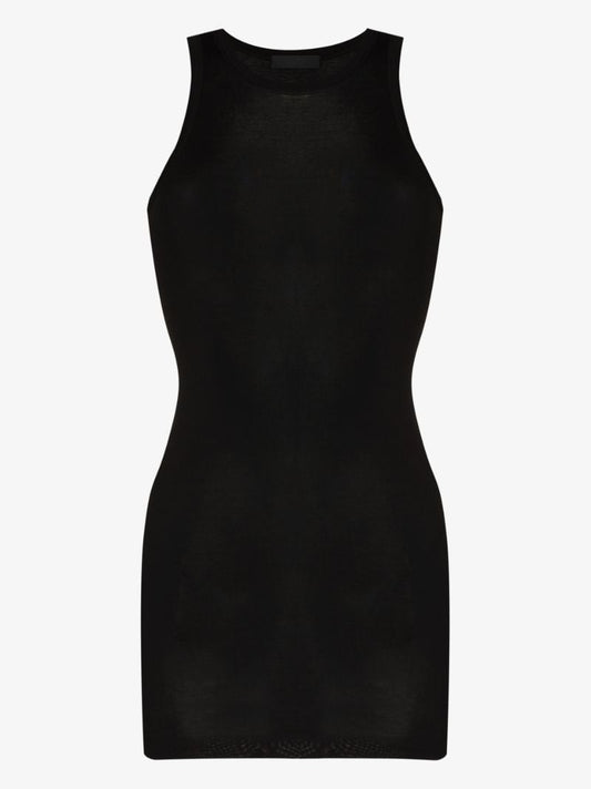 Black Mini Tank Dress