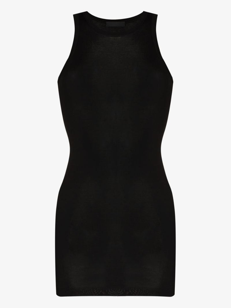 Black Mini Tank Dress