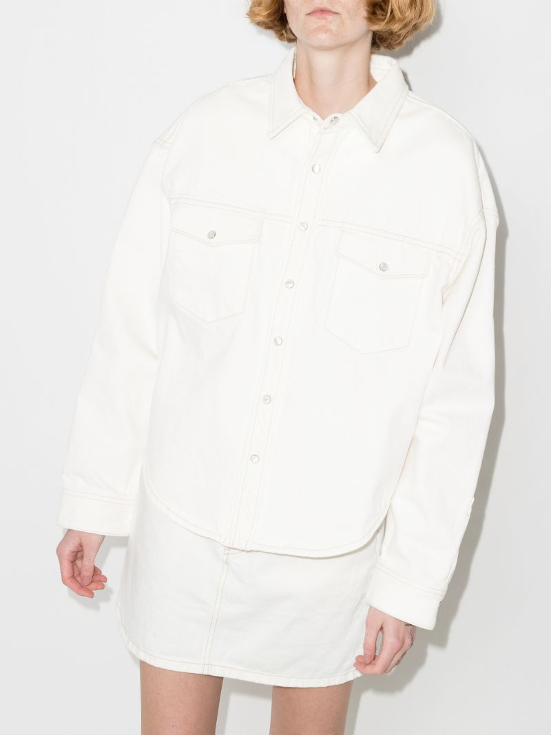 White Denim Jacket