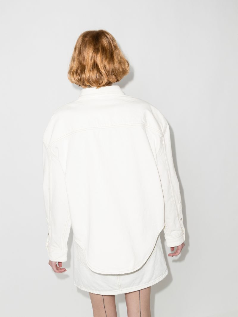 White Denim Jacket