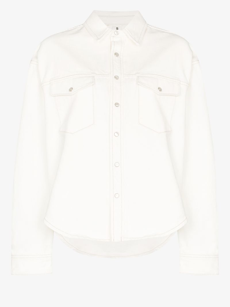 White Denim Jacket