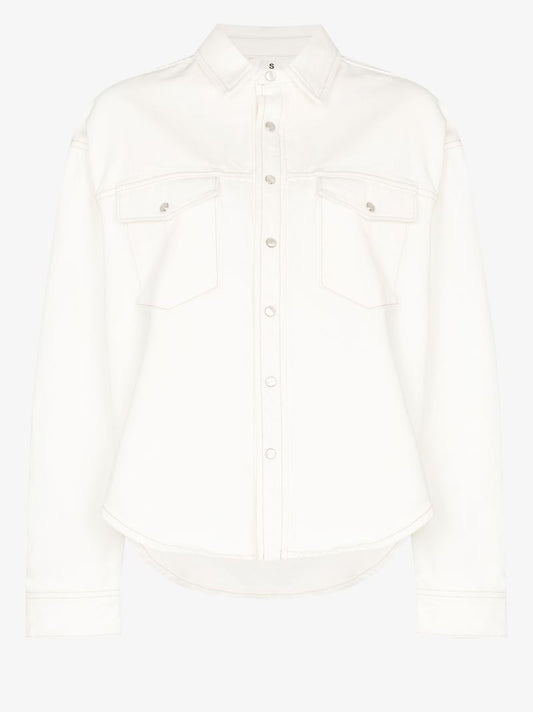 White Denim Jacket