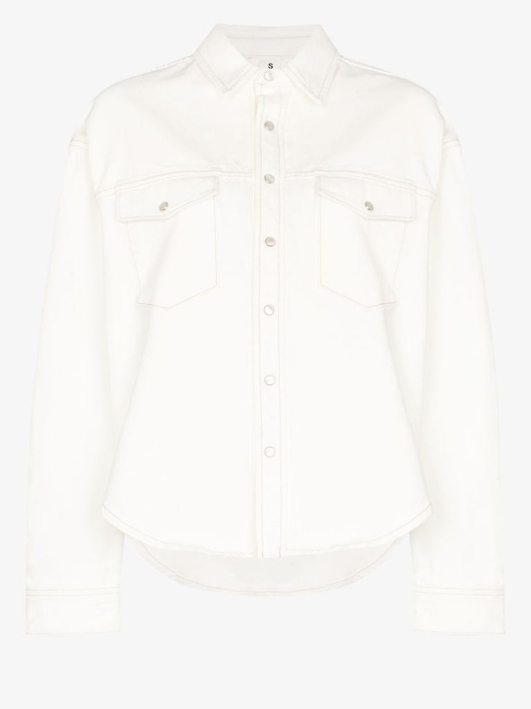 White Denim Jacket