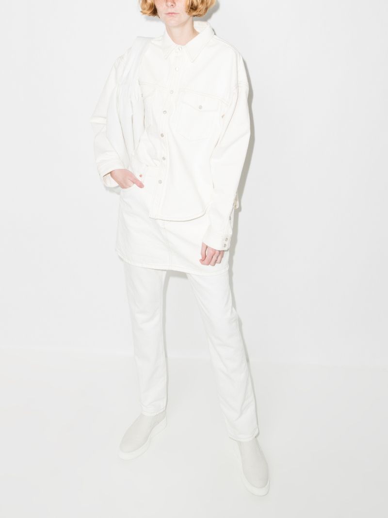 White Denim Jacket