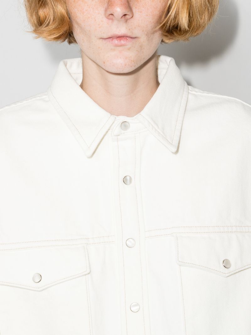White Denim Jacket