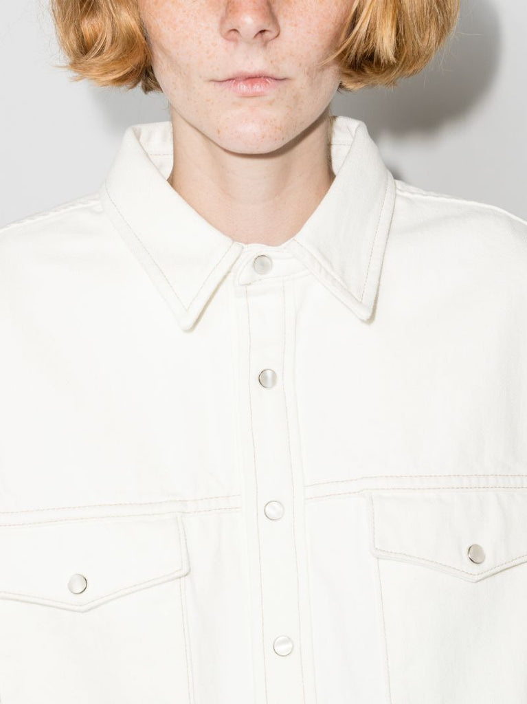 White Denim Jacket