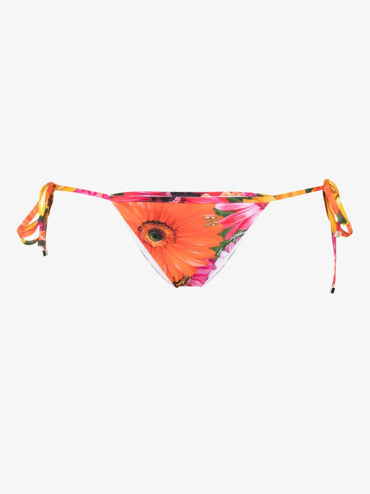Floral Print Triangle Bikini