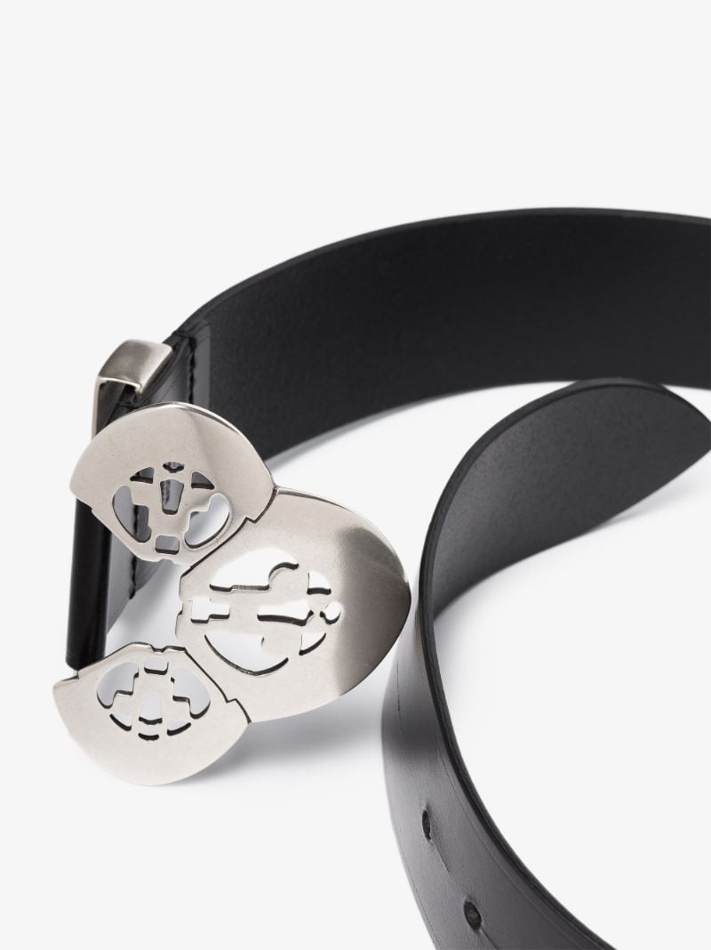 Black Adaria Leather Belt