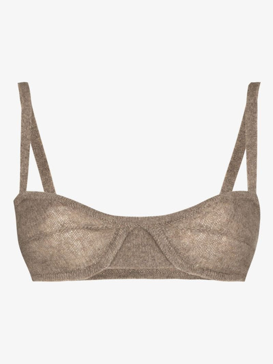 Eda Knitted Cashmere Bralette