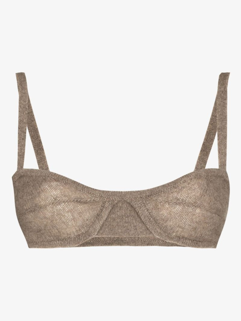 Eda Knitted Cashmere Bralette