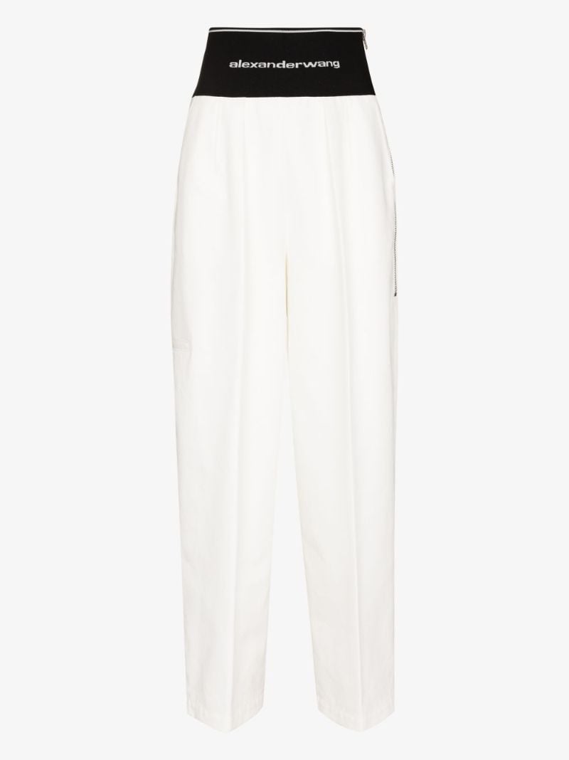 Logo Waistband Trousers