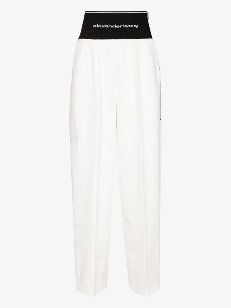 Logo Waistband Trousers