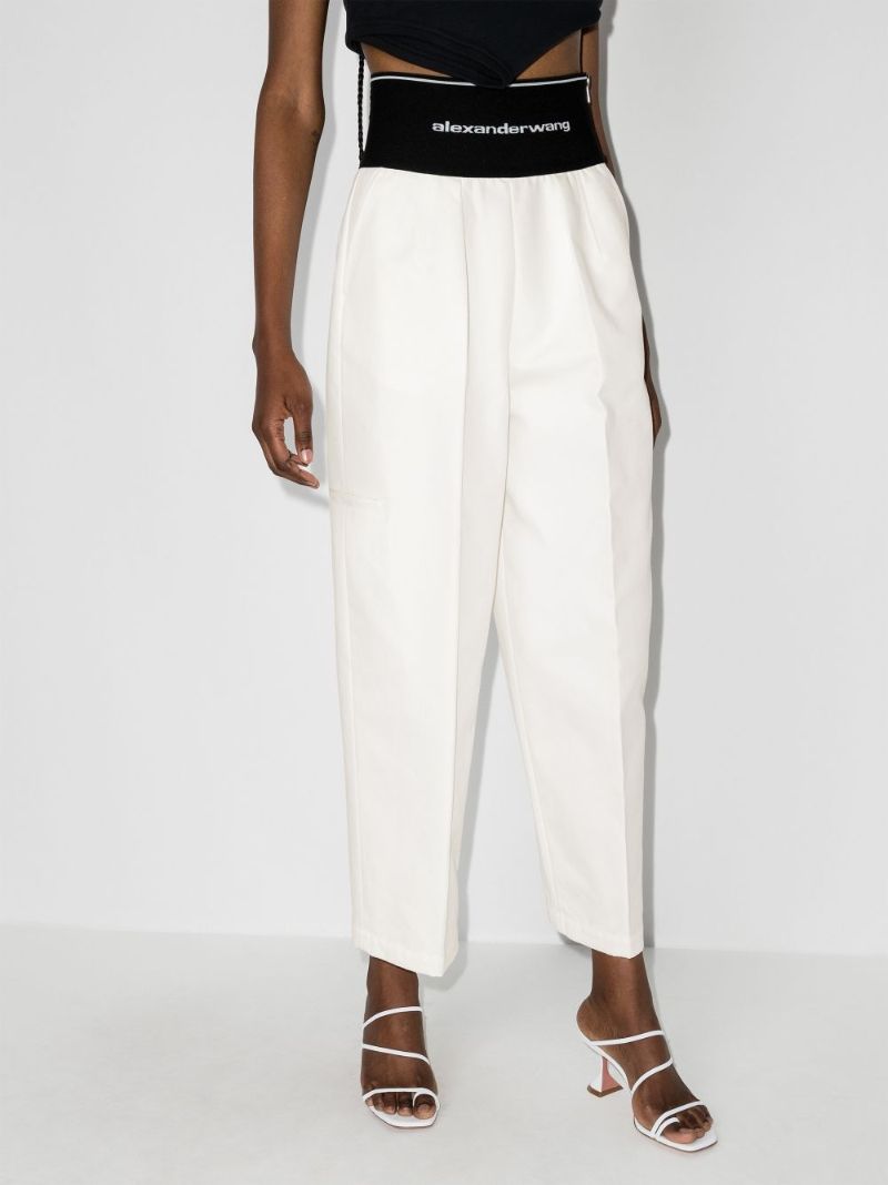 Logo Waistband Trousers