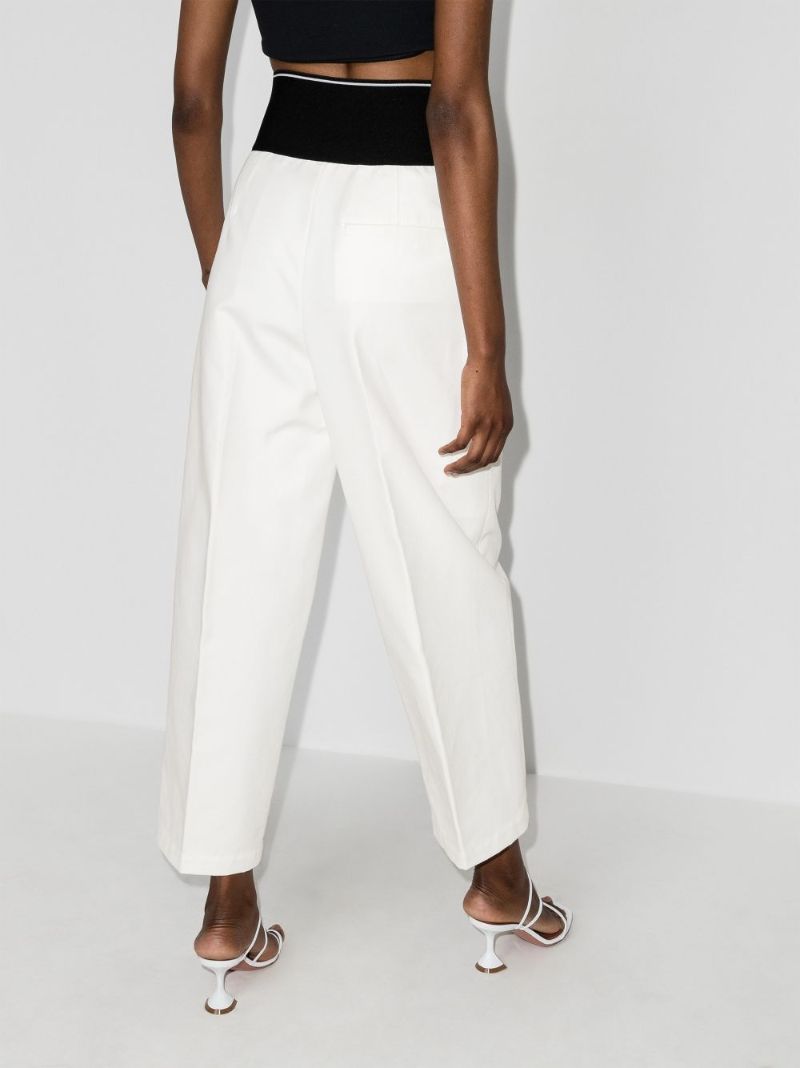 Logo Waistband Trousers