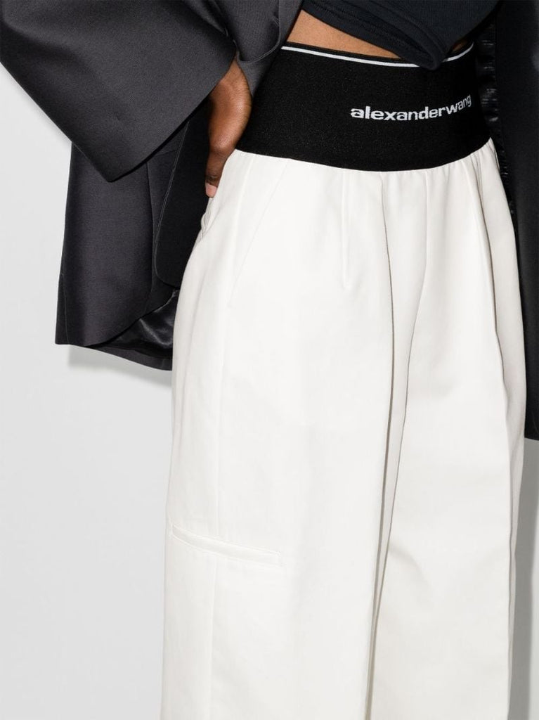 Logo Waistband Trousers