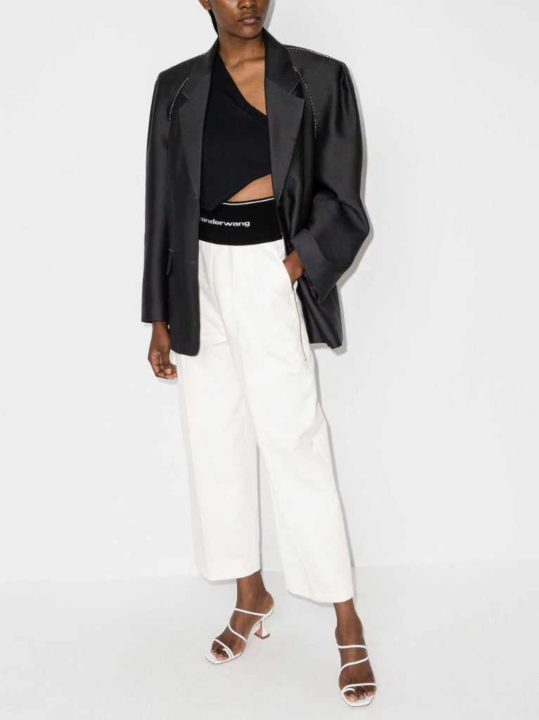 Logo Waistband Trousers