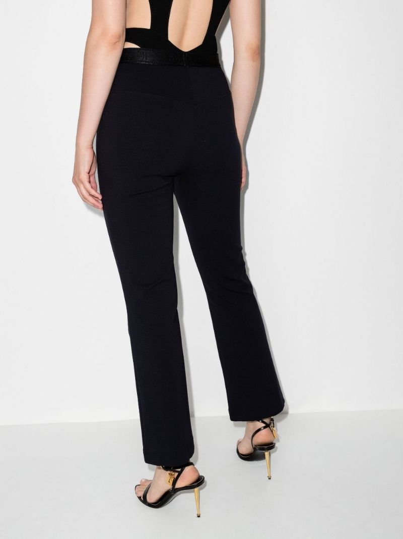 Black Grazia Flared Trousers